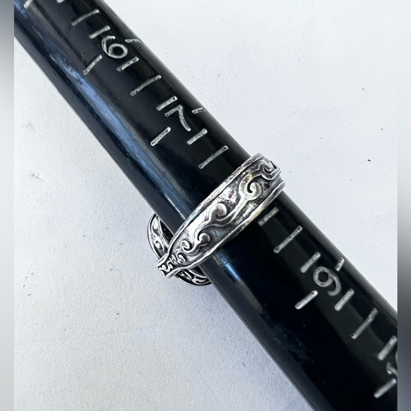 Brighton domed Sterling Silver ring. Size 6 beautiful sterling ring. 925 - Picture 6 of 6